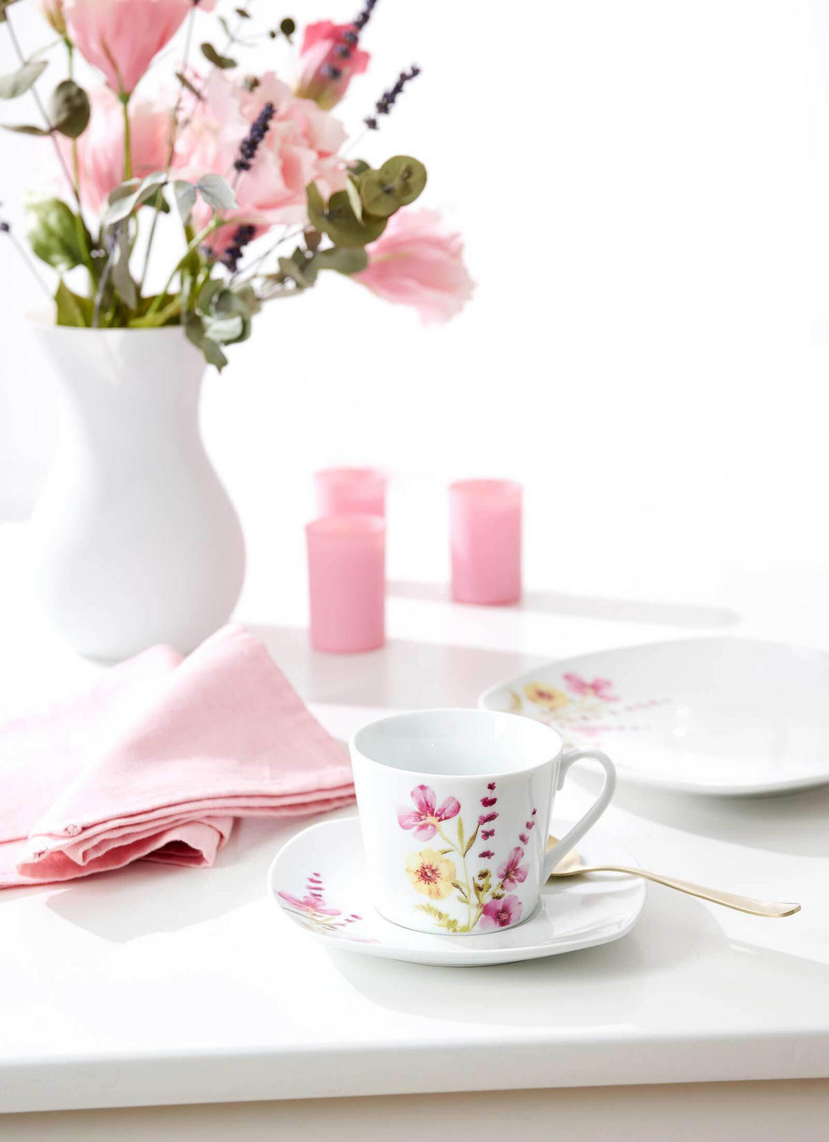 KOMBISERVICE Malve bunt 30er Set - Multicolor, Keramik (1/1/1cm) - Ritzenhoff Breker