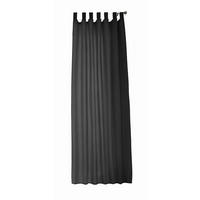 VORHANG POTSDAM HxB 225x140 cm Schwarz - Schwarz, Textil (140/225cm) - Gardinenbox