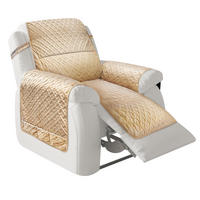 LENDEN- und Rückenstützkissen Einteilig Mit Gurten - Cappuccino, Textil (224/198/2cm) - Vercart