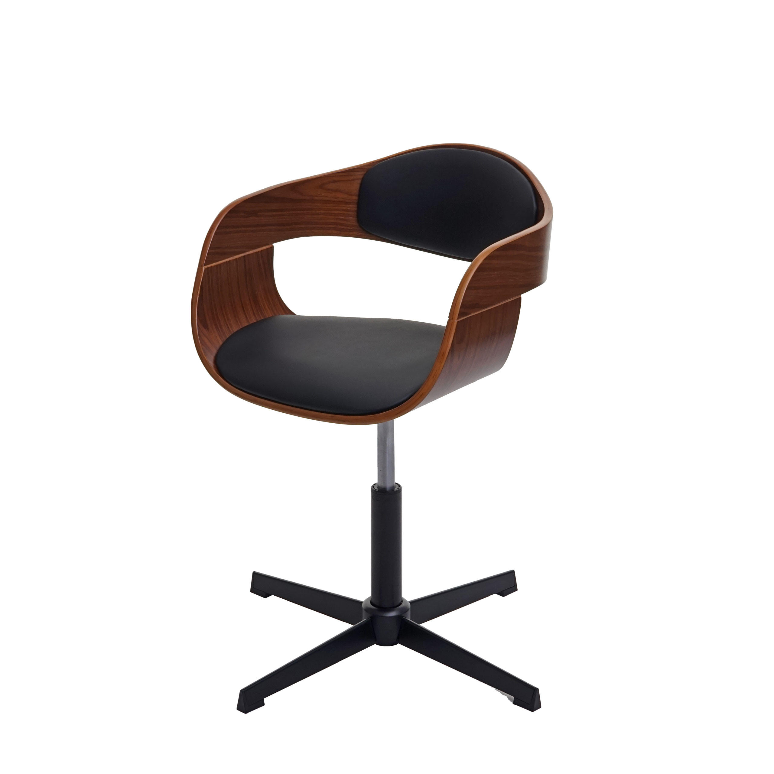 BÜROSTUHL Schwarz - Schwarz, Textil (64/83/64cm) - MCW