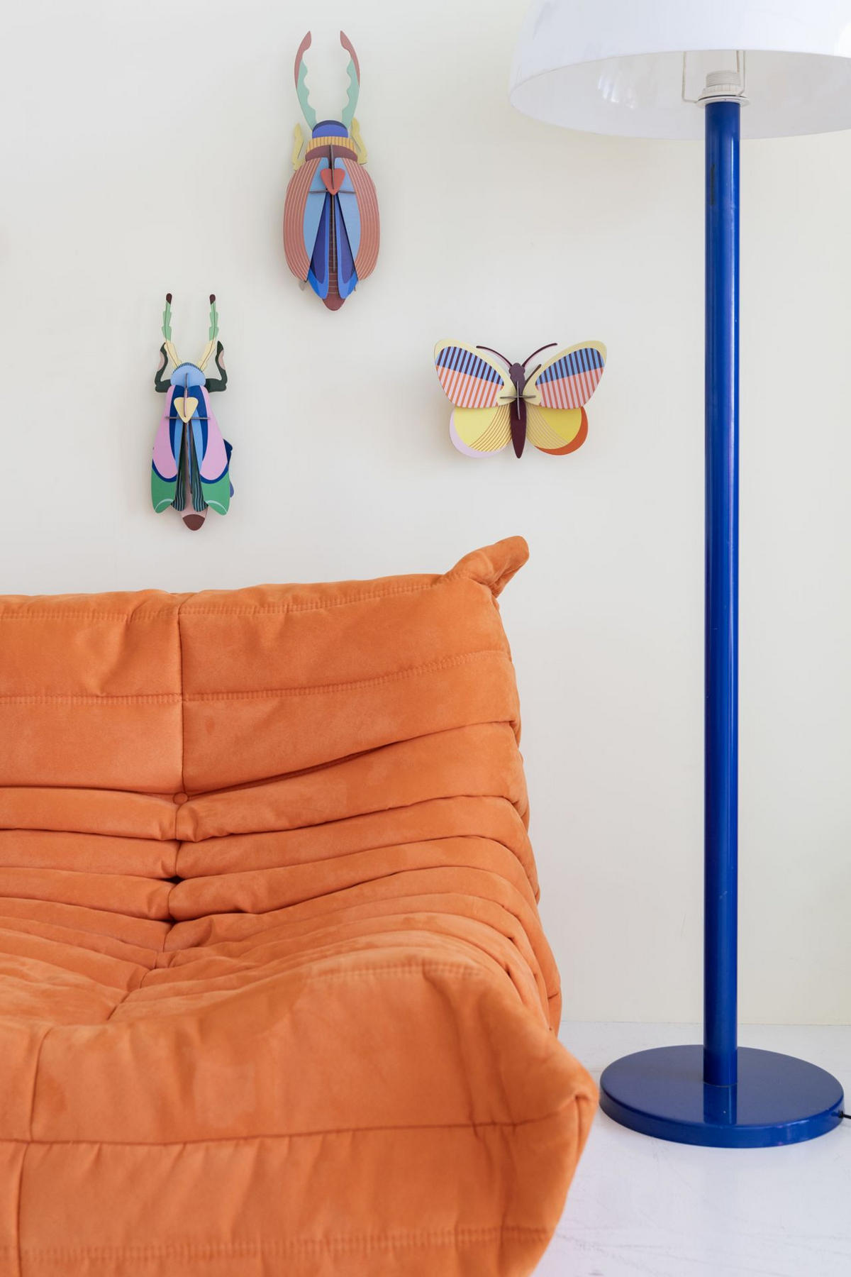 WANDDEKO Smaragdkäfer 7/33 cm - Multicolor, Wellpappe (7/33/13cm) - KUNSTLOFT