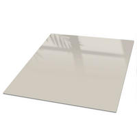 TISCHPLATTE 50x50 cm – Warmer Stein - Blau, Glas (50/50/0.4cm) - Wallfluent