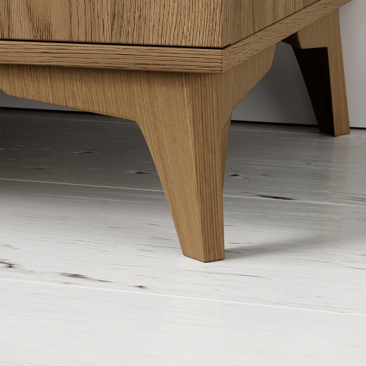 VITRINE Esteban Holz - Braun, Holzwerkstoff (100/192/60cm) - Petits-meubles
