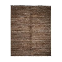 GABBEH-TEPPICH handgeknüpft Basi Braun, Grau 195/157 cm Schurwolle - Braun/Grau, Textil (157/195cm) - Looma