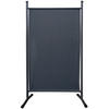 PARAVENT 1-tlg. 180x78 cm Grau - Grau, Metall (78/180cm) - QUICK STAR