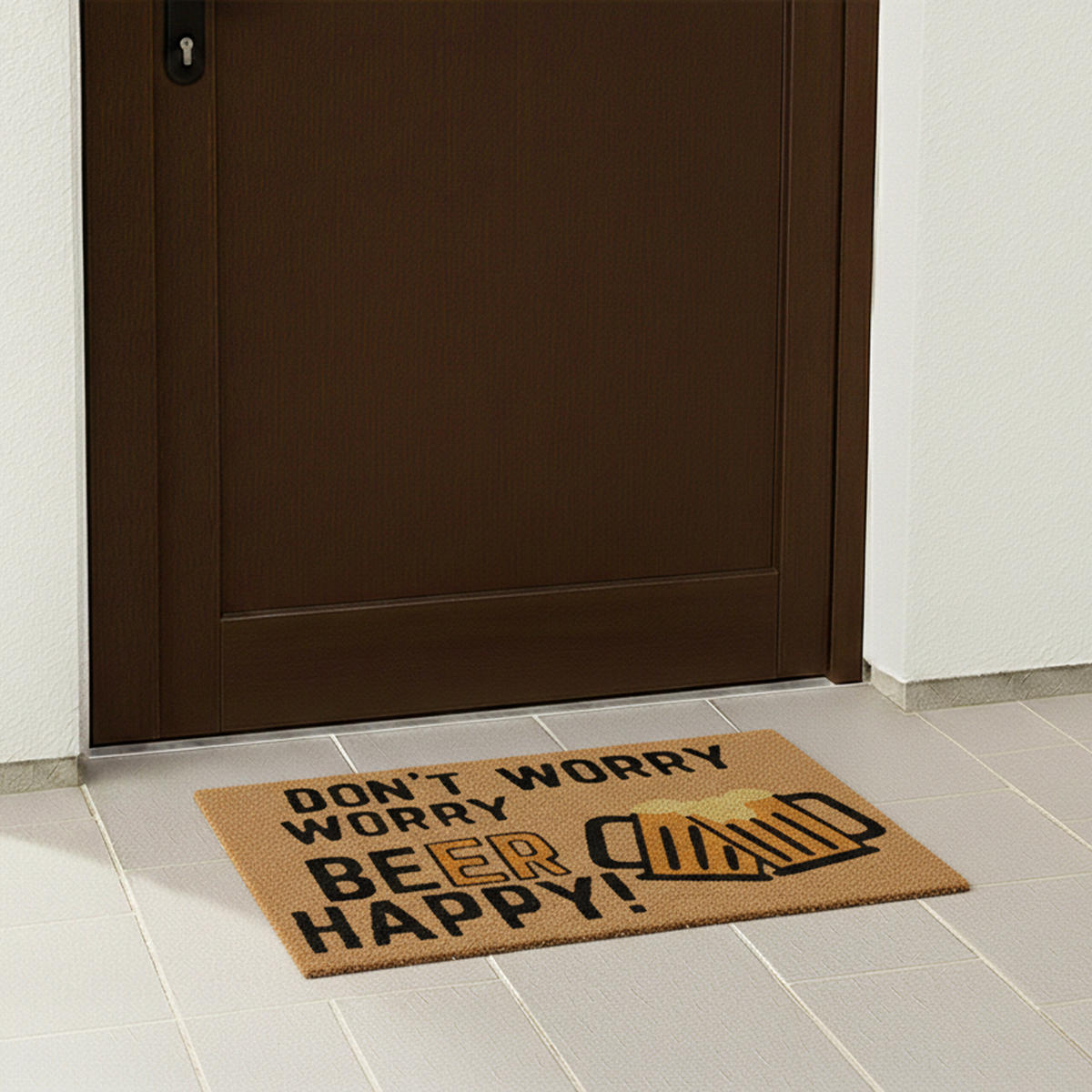 ROHOŽ - různobarevná, textil/plast (60/40cm) - Relaxdays