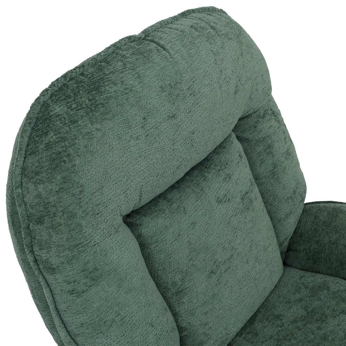 RELAXSESSEL MIT HOCKER Grün - Grün, Textil (80/96/90cm) - MCW