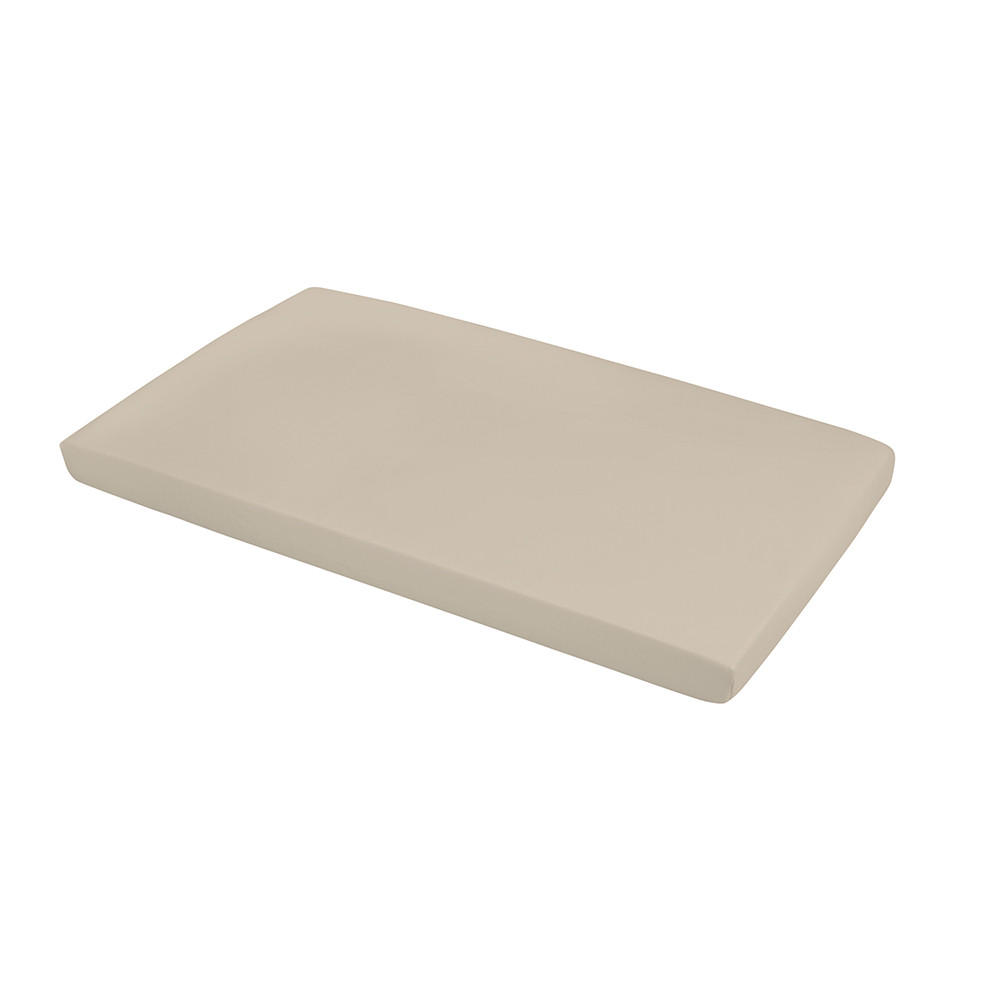 CEARȘAF cu elastic pentru bebe raft 7in1 - cappuccino, material textil (50/73cm) - waldin