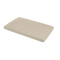 CEARȘAF cu elastic pentru bebe raft 7in1 - cappuccino, material textil (50/73cm) - waldin