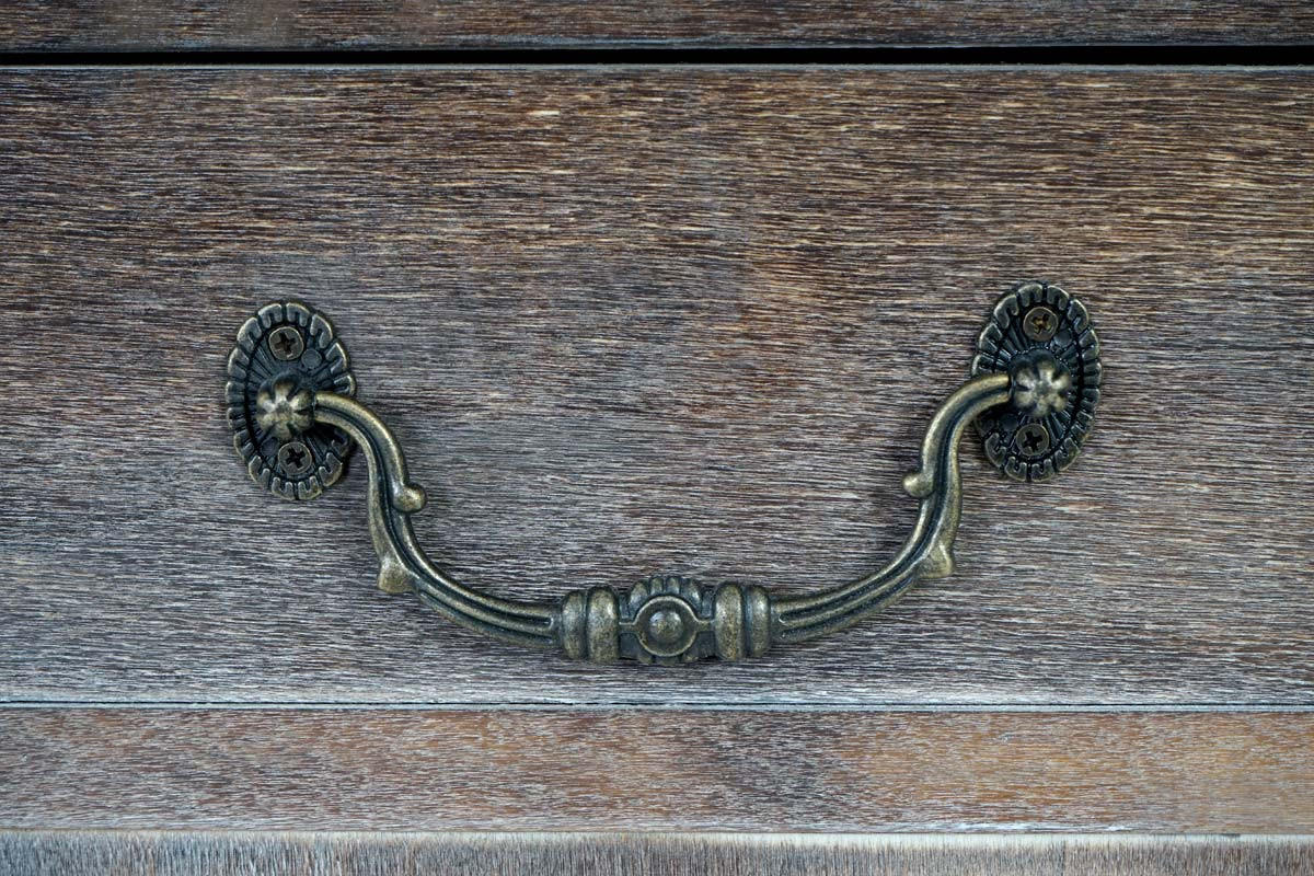 WEINREGAL mit Schublade und Truhe Flaschenregal für 20 Flaschen 94x48x31cm Shabby-Look, Vintage Braun - Braun, Holz (48/94/31cm) - BERLINLODGE