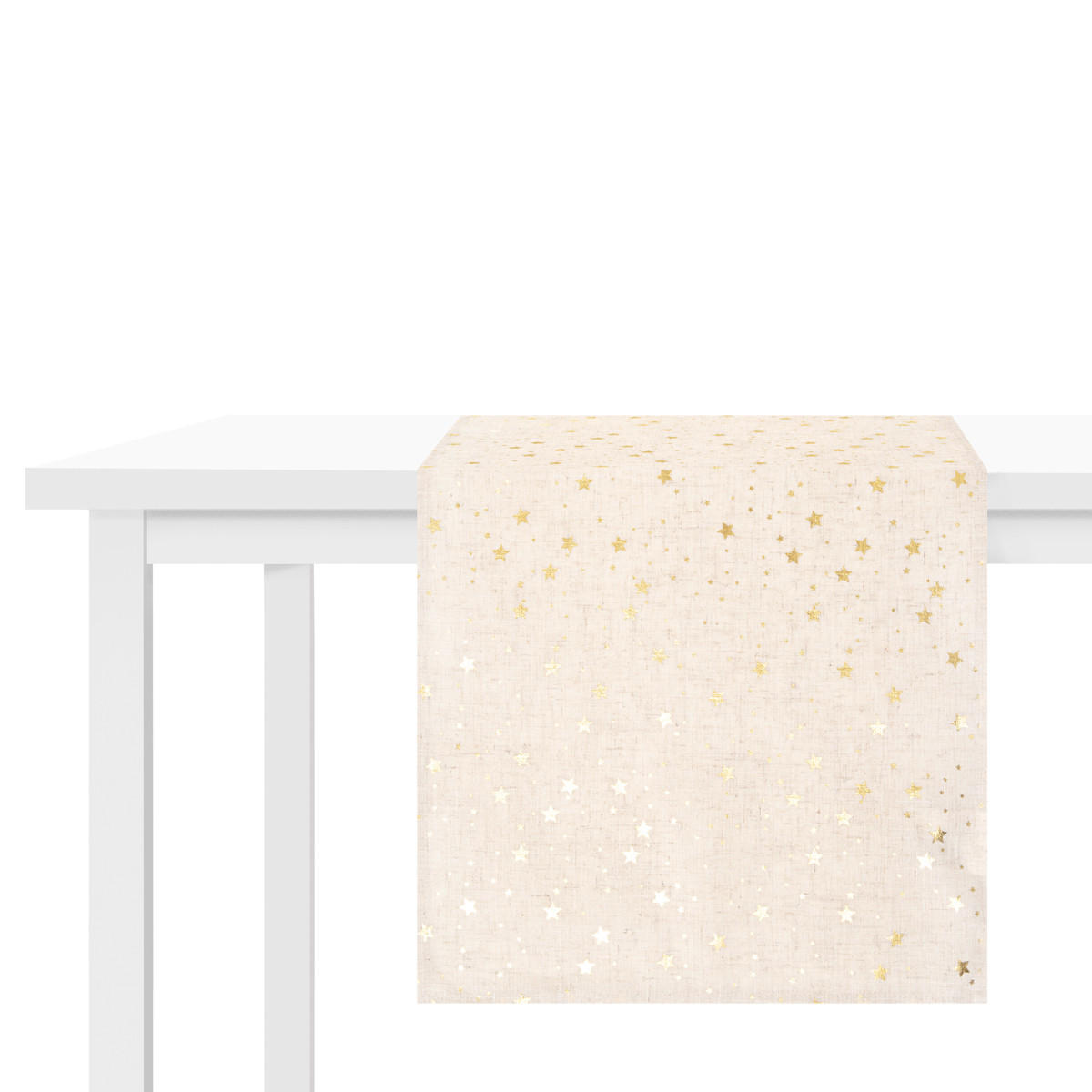 TISCHLÄUFER Starse natur 40/160 cm - Naturfarben, Textil (40/160cm) - Homla