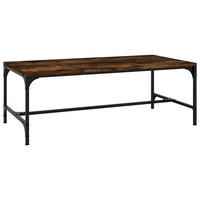 COUCHTISCH Räuchereiche 100x50x35 cm Holzwerkstoff - Braun, Holzwerkstoff (100/50/35cm) - furnicato
