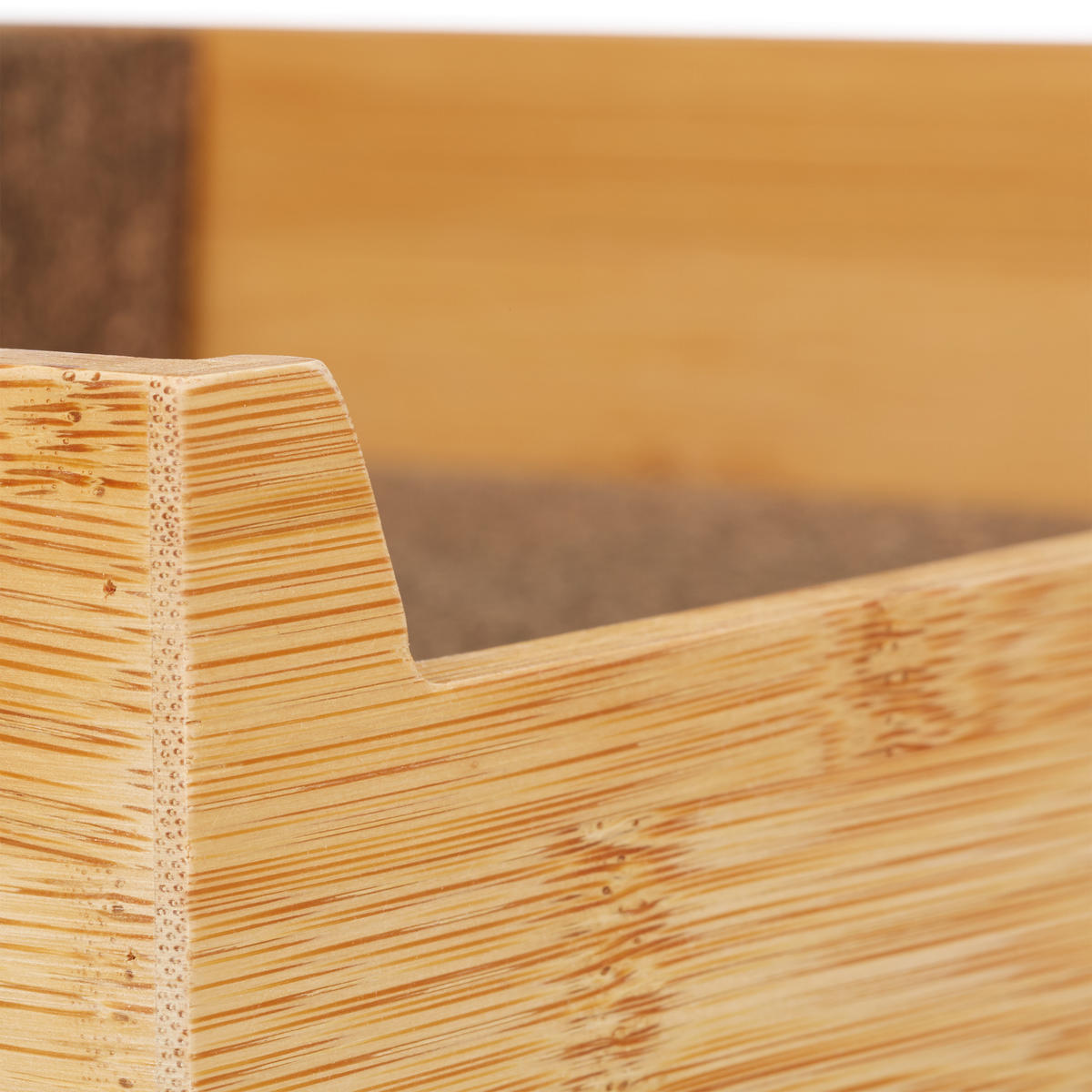 MESSERHALTER - Hellbraun, Naturmaterialien/Holz (38/6.5/33.5cm) - Relaxdays