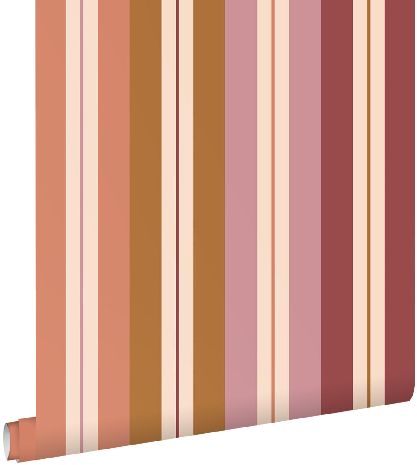TAPETE Streifen 50 x 900 cm - Pink, Papier (50/900cm) - ESTAhome