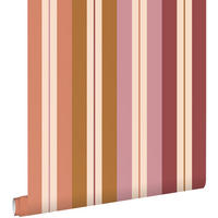 TAPETE Streifen 50 x 900 cm - Pink, Papier (50/900cm) - ESTAhome