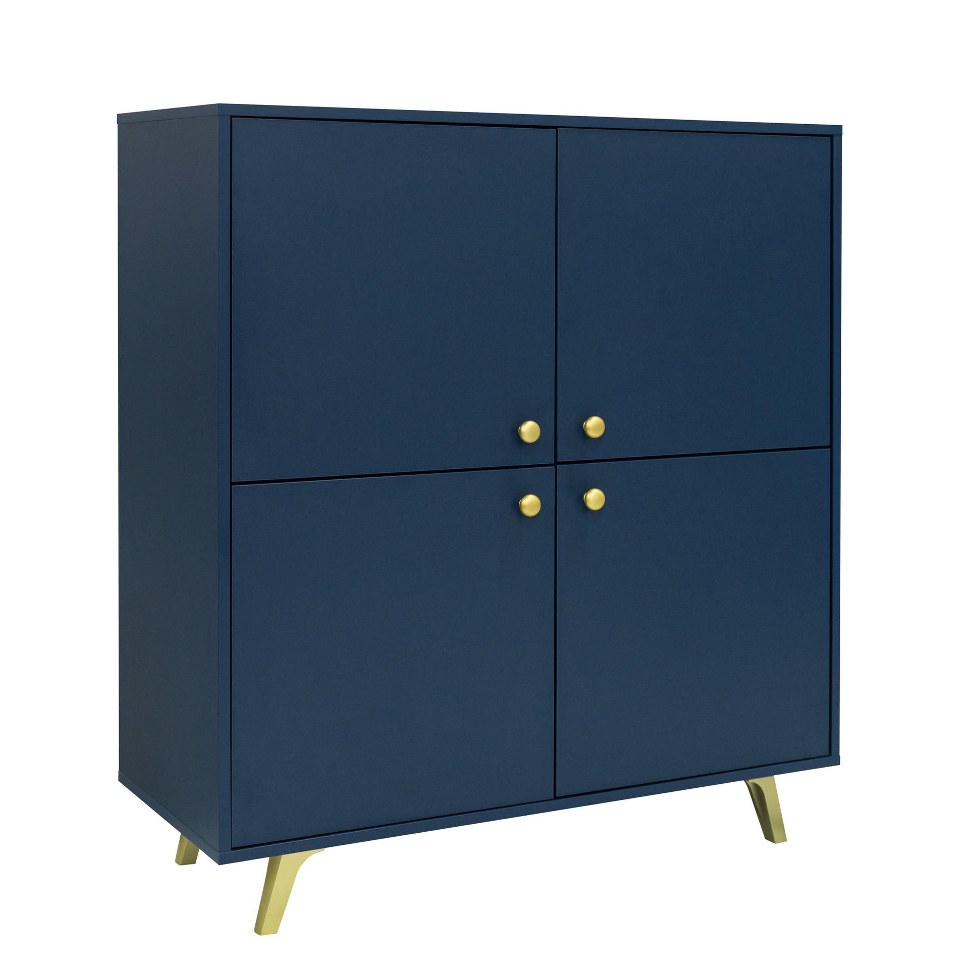 Masseno Kommode Blau 100x112x41 cm
