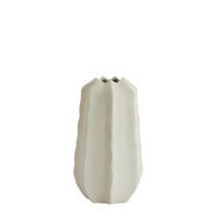 VASE Arieiro Weiß Ø15/27 cm - Weiß, Keramik (27cm) - Light & Living