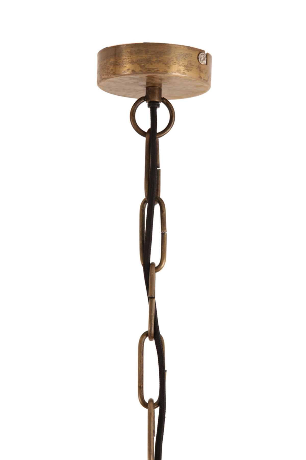 HÄNGELAMPE Kylie Bronze Ø60/46,5 cm - Bronzefarben, Metall (60/60/42cm) - Light & Living