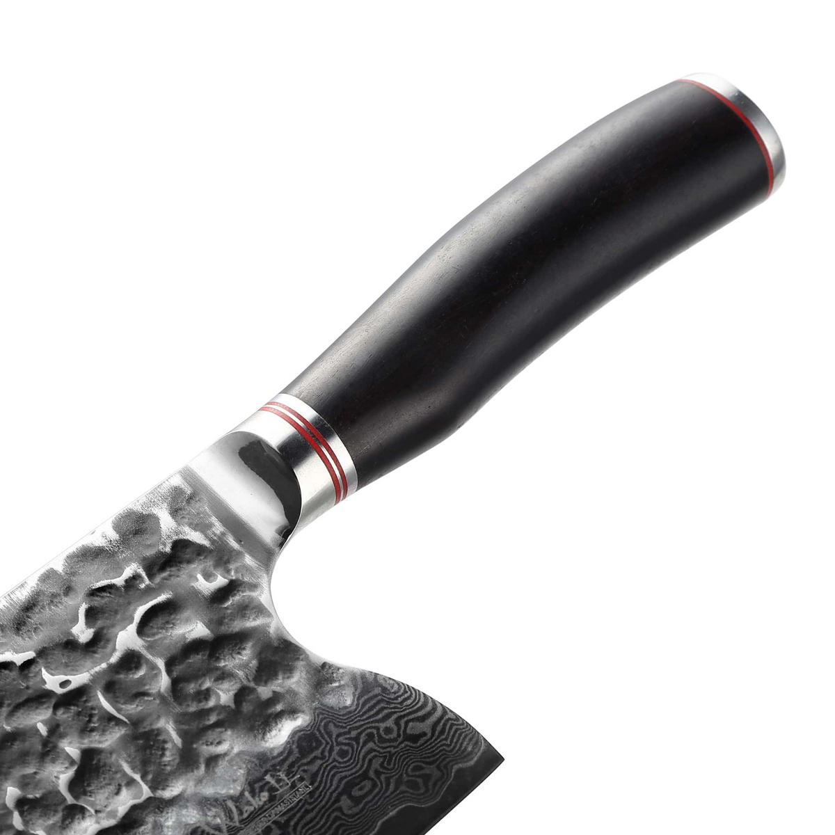 KOCHMESSER 20 cm - Schwarz, Holz/Metall (34cm) - Wakoli