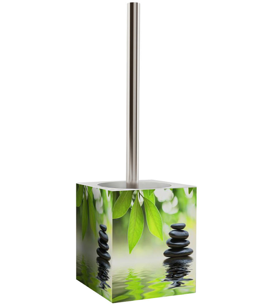 WC-BÜRSTE Harmony 2 - Grün, Kunststoff (10/37/10cm) - Sanilo