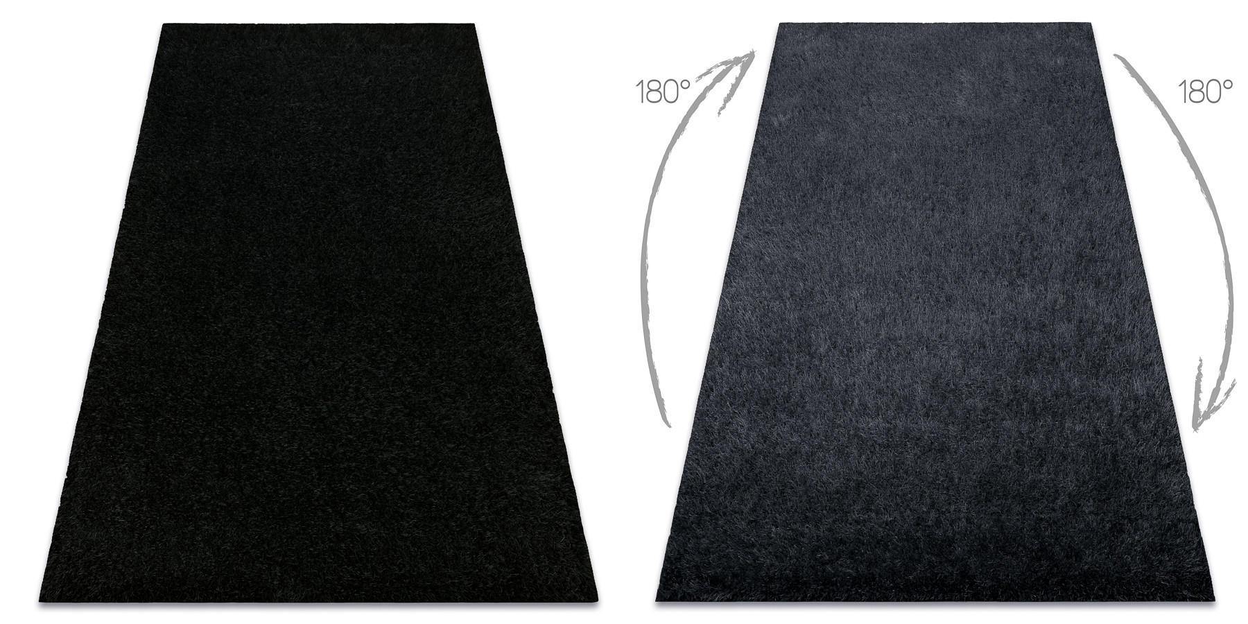 TEPPICH Buenos 60/100 cm - Schwarz, Textil (60/100cm) - rugsX