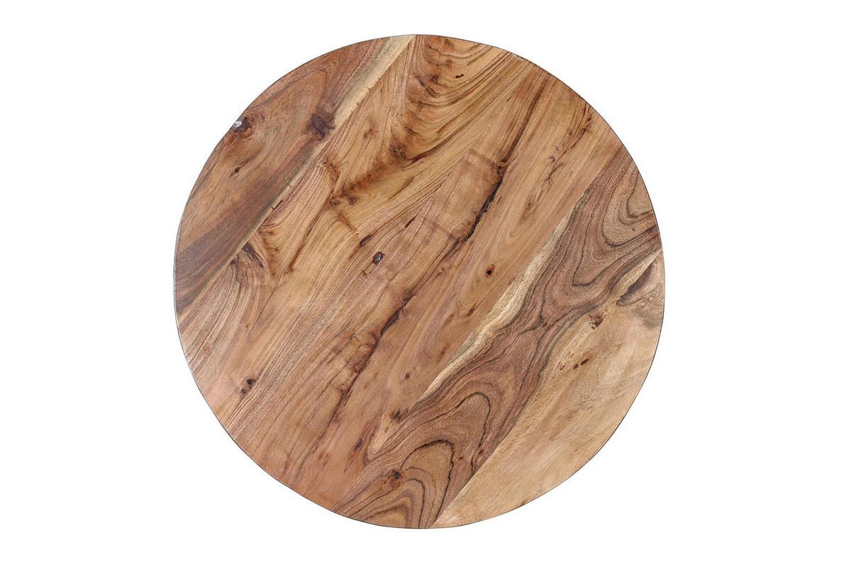 COUCHTISCH aus Mangoholz - Braun, Holz (70/70/46cm) - Giner y Colomer
