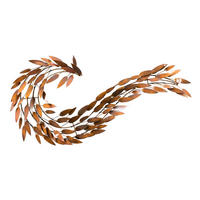 WANDDEKO Kupfer 130/63 cm - Kupferfarben, Metall (5.05/63/8cm) - KUNSTLOFT