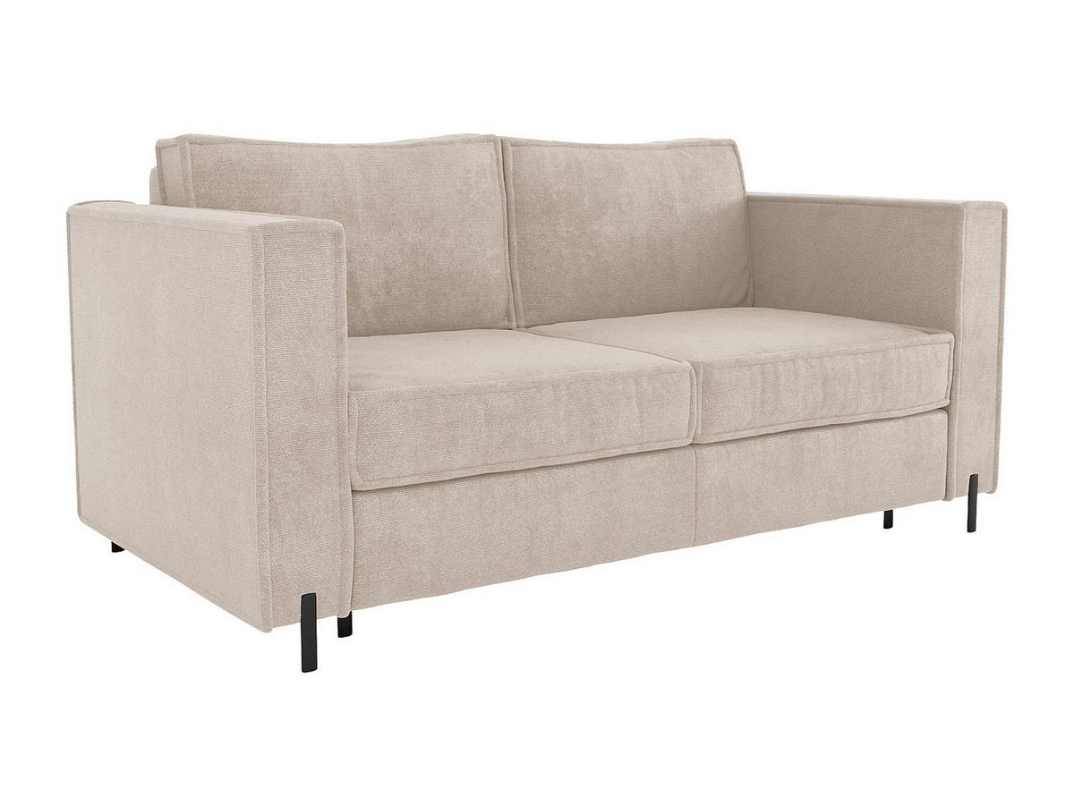SCHLAFSOFA - 4 Personen - Stoff - Beige - - Beige, Textil (218/95/223cm) - Vente-Unique