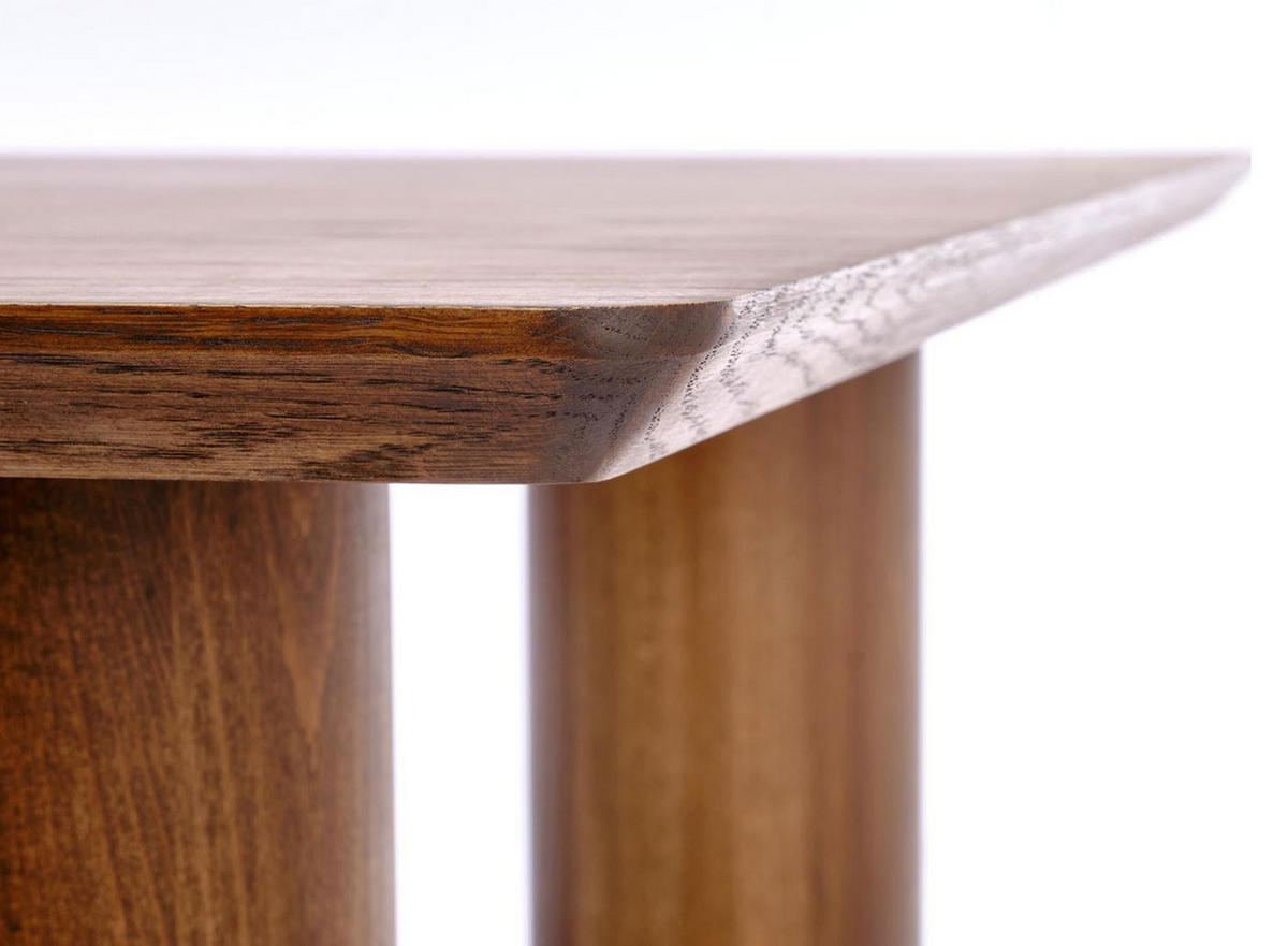 ESSTISCH Melton Nussbaum 200-250-300 / 101 / 76cm - Nussbaumfarben, Holz (101/300/76cm) - Feldmann-Wohnen