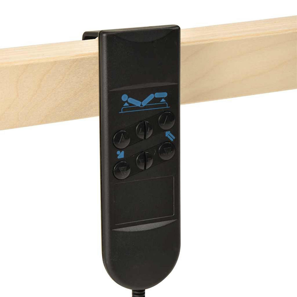 LATTENROST Elektrisch Mit 28 Latten 7 Zonen 70/200 Cm - Braun, Holz (70/200cm) - vidaXL