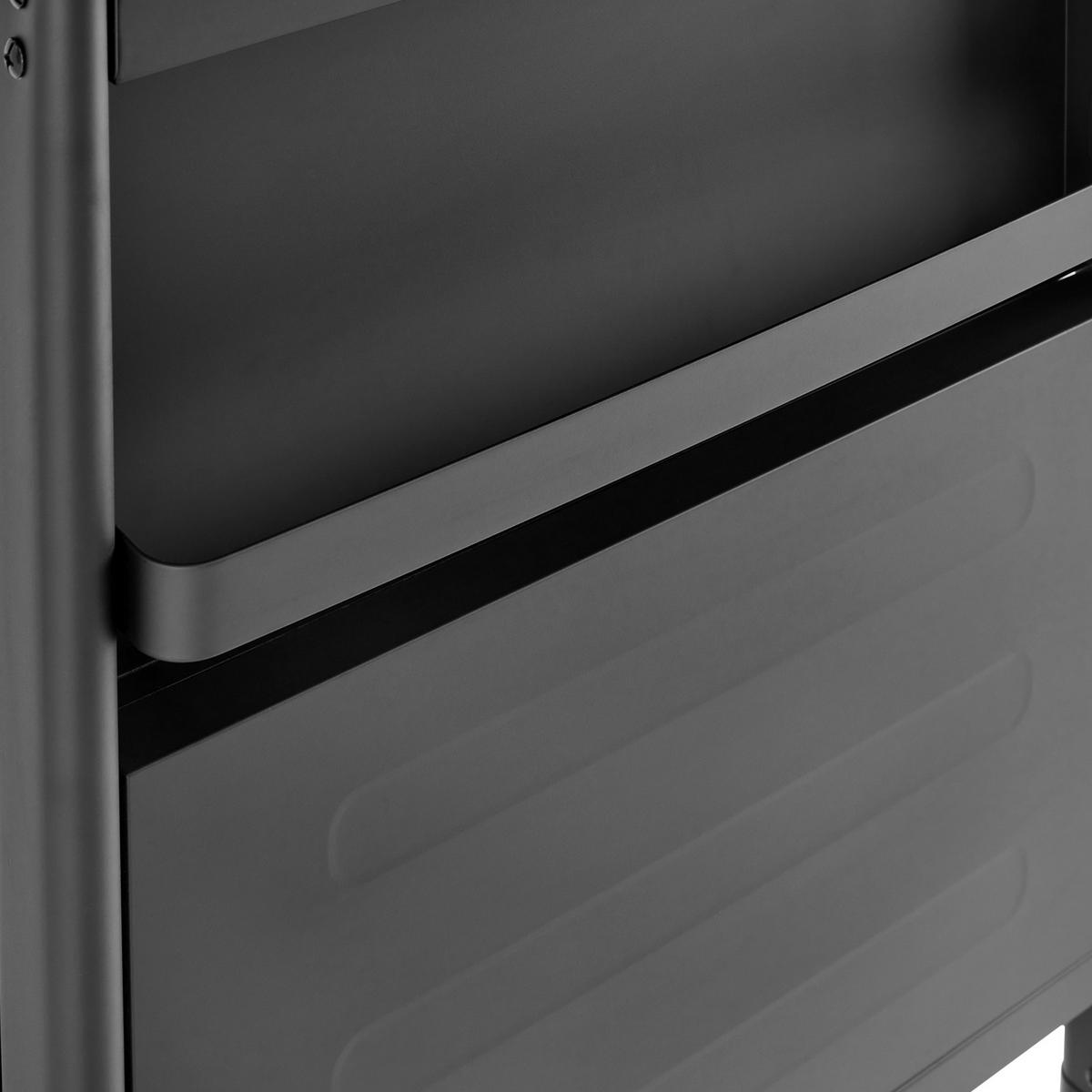 GASGRILL COMPACT 3+0 Set - Schwarz, Metall (113/100/48cm) - TAINO