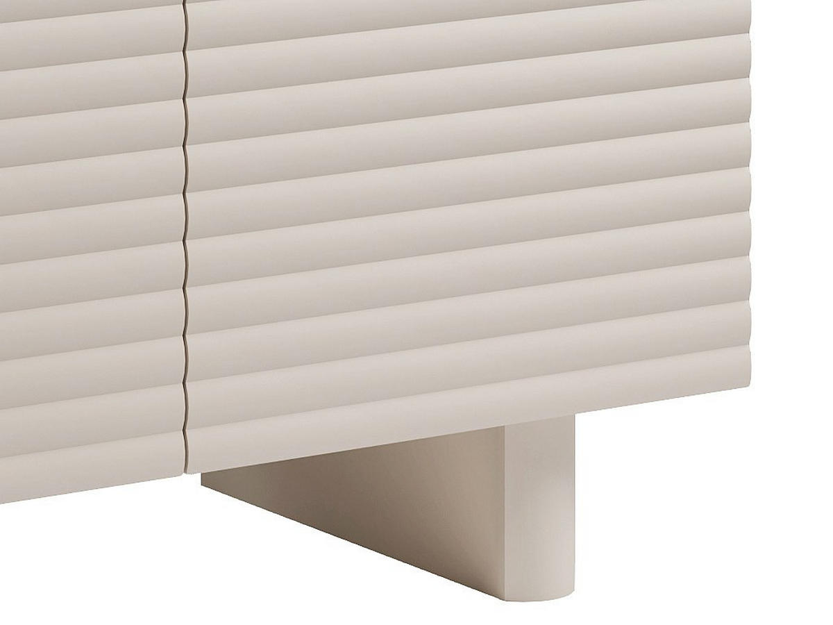 SIDEBOARD mit 3 Türen - MDF - Beige - LUDIMA - Beige, Holz (150/81.3/41.8cm) - Vente-Unique