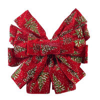 SCHLEIFE Santa Lila Dunkelrot 32x32x130 cm Kunststoff - Dunkelrot, Kunststoff (32/130/32cm) - Mondex
