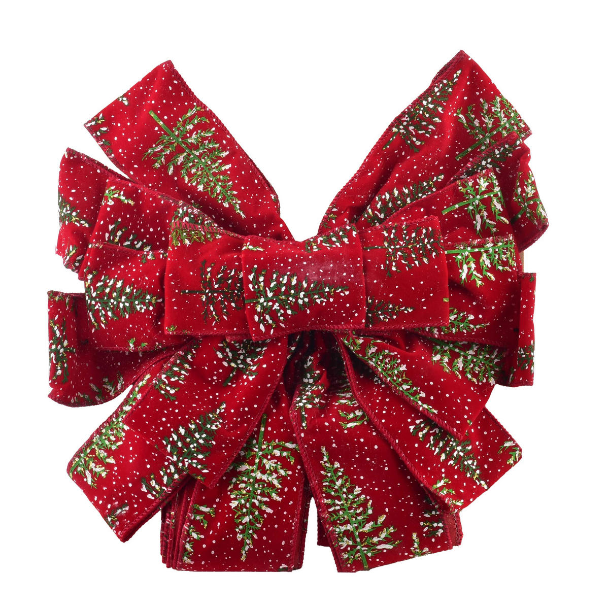 SCHLEIFE Santa Lila Dunkelrot 32x32x130 cm Kunststoff - Dunkelrot, Kunststoff (32/130/32cm) - Mondex