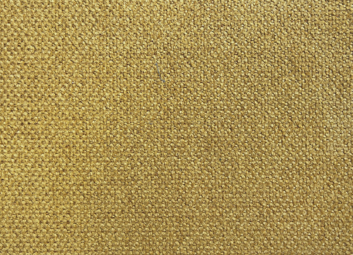 SOFA MEZO 3-Sitzer mit Schlaffunktion, gelb - Gelb/Schwarz, Holz/Textil (232/90/107cm) - Courtois Laville