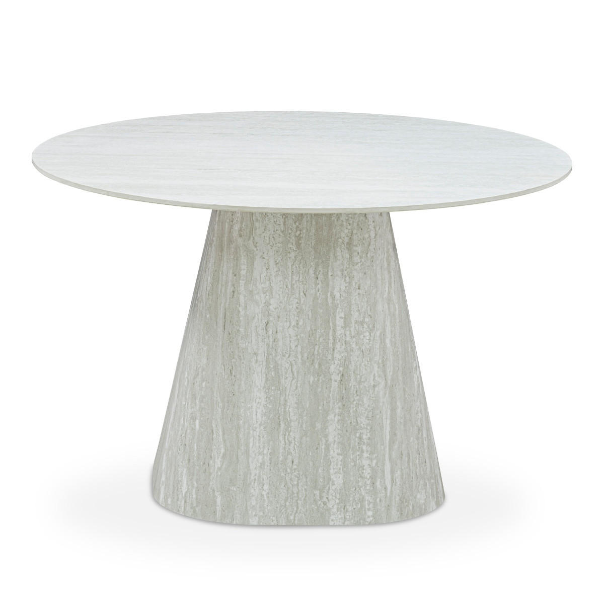 ESSTISCH aus Keramik 120x120x75cm, grau - Grau, Holz (120/120/75cm) - Giga Meubel