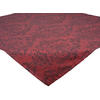 MITTELDECKE Epoche karmin-rot 80/80 cm - Dunkelrot, Textil (80/80cm) - beties Heimtextil