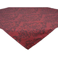MITTELDECKE Epoche karmin-rot 80/80 cm - Dunkelrot, Textil (80/80cm) - beties Heimtextil