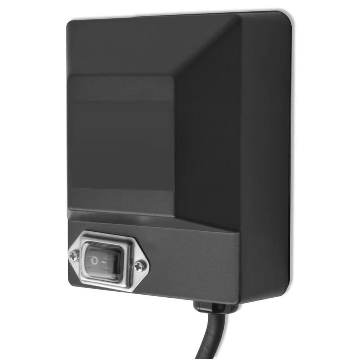 GRILLSPIESSMOTOR 4 W Schwarz - Schwarz, Kunststoff (65/118/87.5cm) - vidaXL