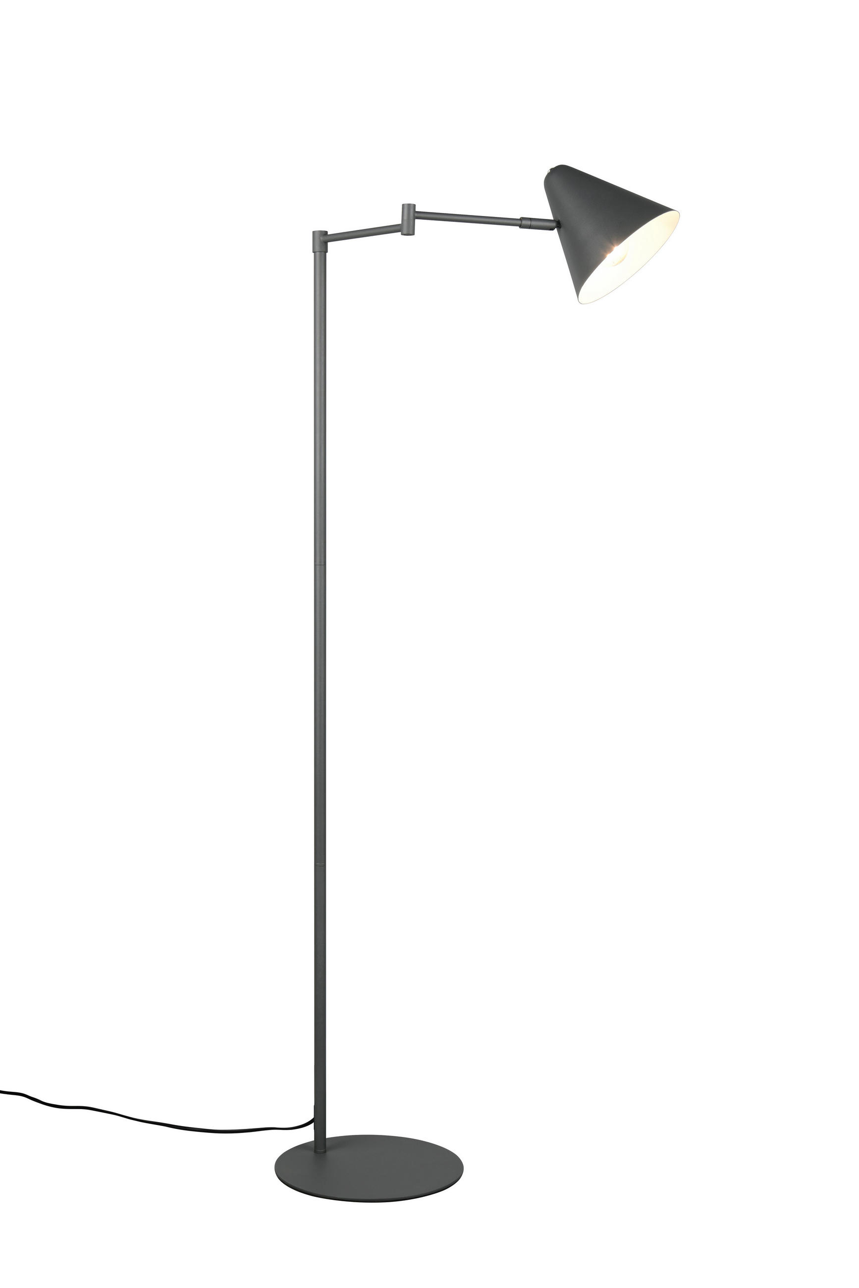 STEHLAMPE COSIMA - Anthrazit - 15/15/126.5 cm - Anthrazit, Metall (52.5/52.5/126.5cm) - Trio Leuchten