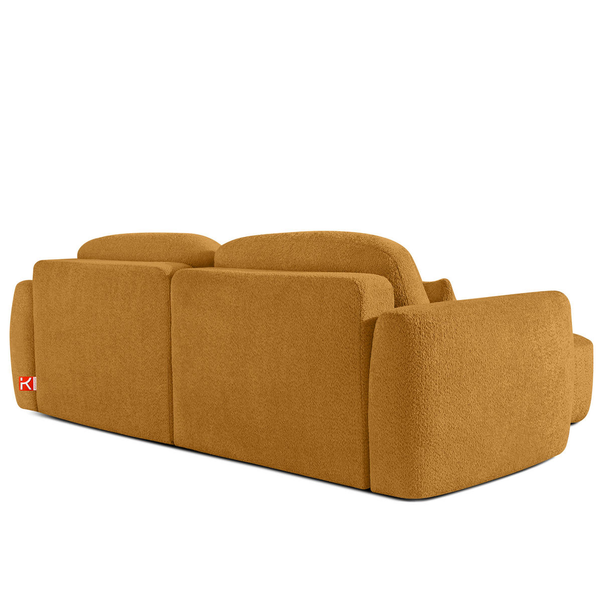 SITZGARNITUR ELOSA - Honig, Holz/Textil (245/85/165cm) - KONSIMO®