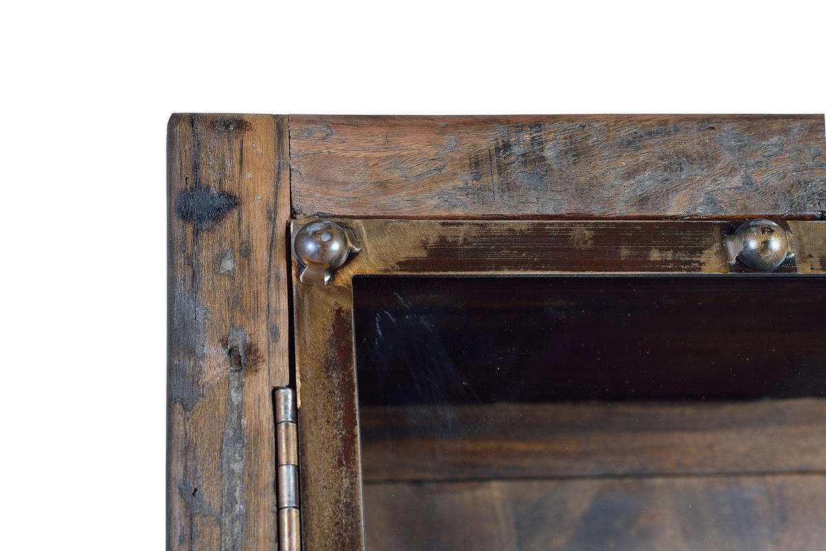 VITRINE aus Holz - Braun, Holz (40/190/90cm) - Giner y Colomer