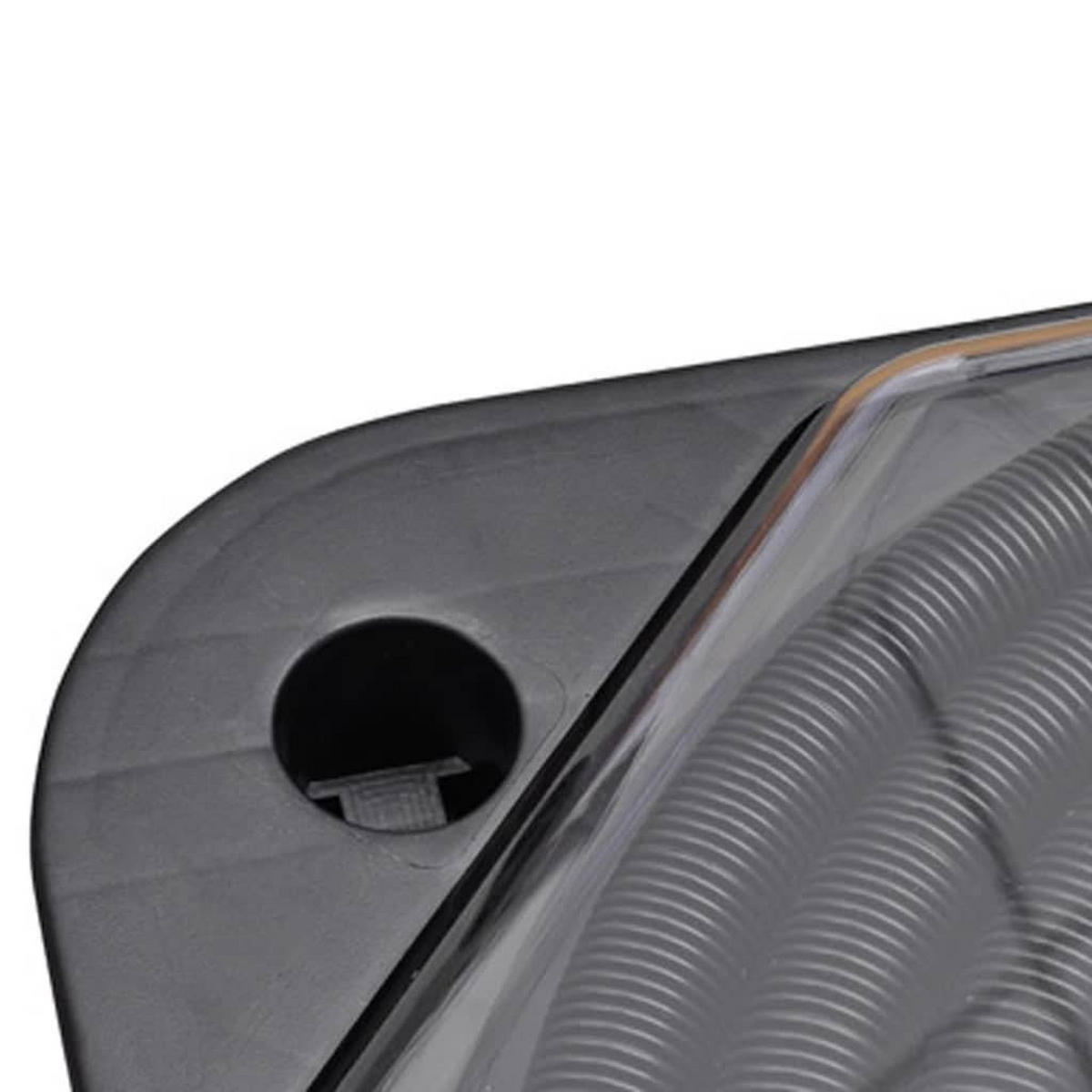 POOL-SOLARHEIZUNG - Schwarz, Kunststoff (71.5/71.5cm) - vidaXL