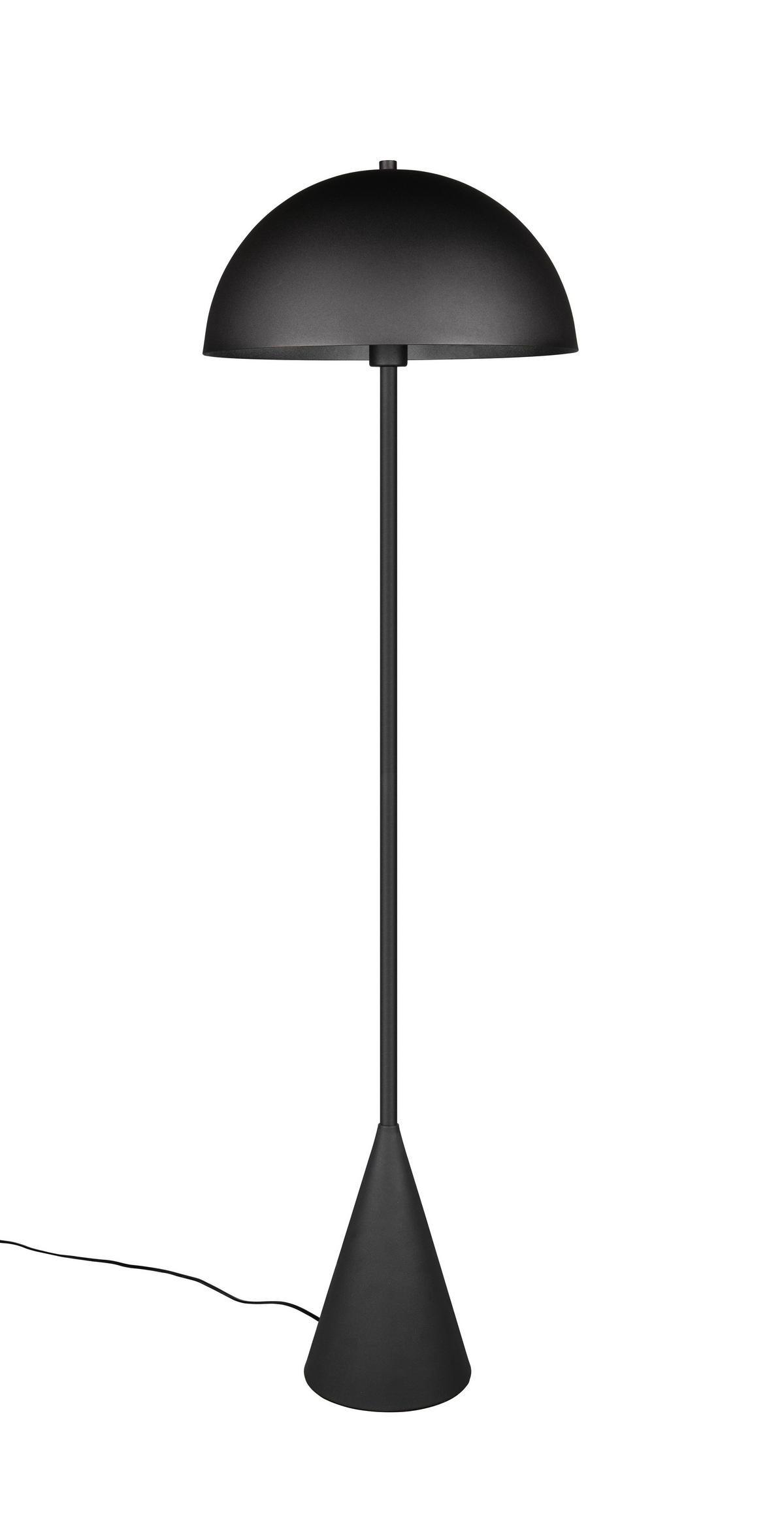 STEHLAMPE ALFIE - Schwarz - 40/40/130 cm - Schwarz, Metall (40/40/130cm) - Trio Leuchten