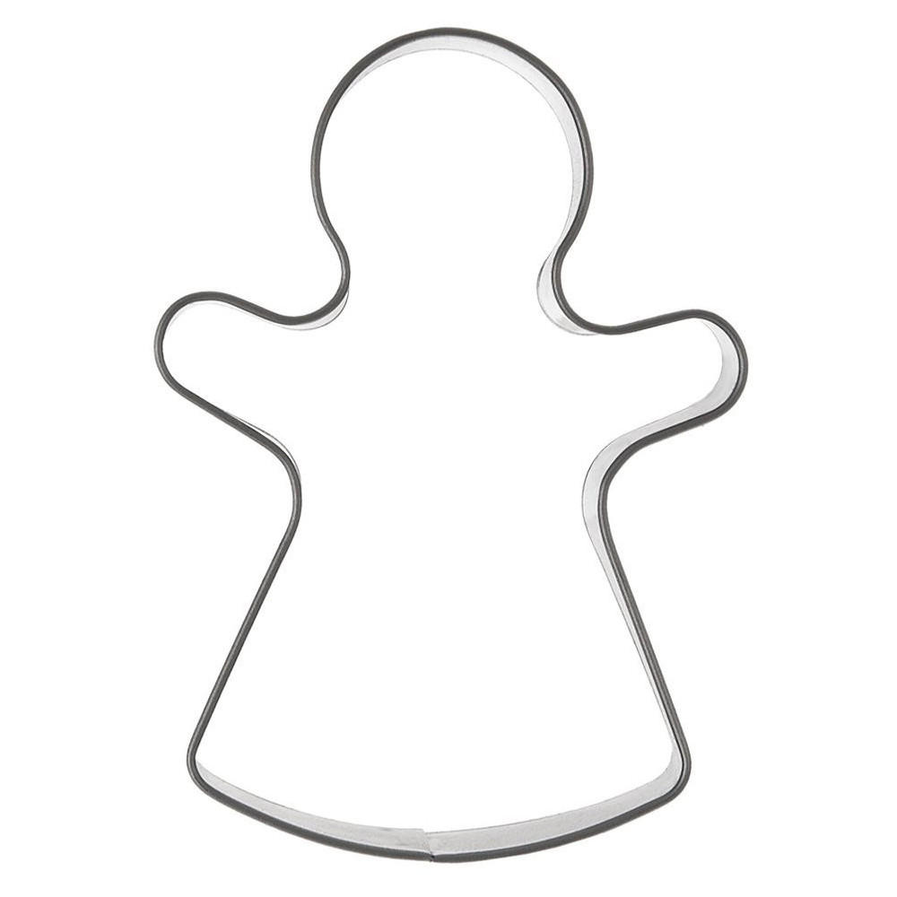 AUSSTECHFORM Puppe 6,8 cm Silber - Silberfarben, Metall (5/1.5/6.8cm) - Orion 