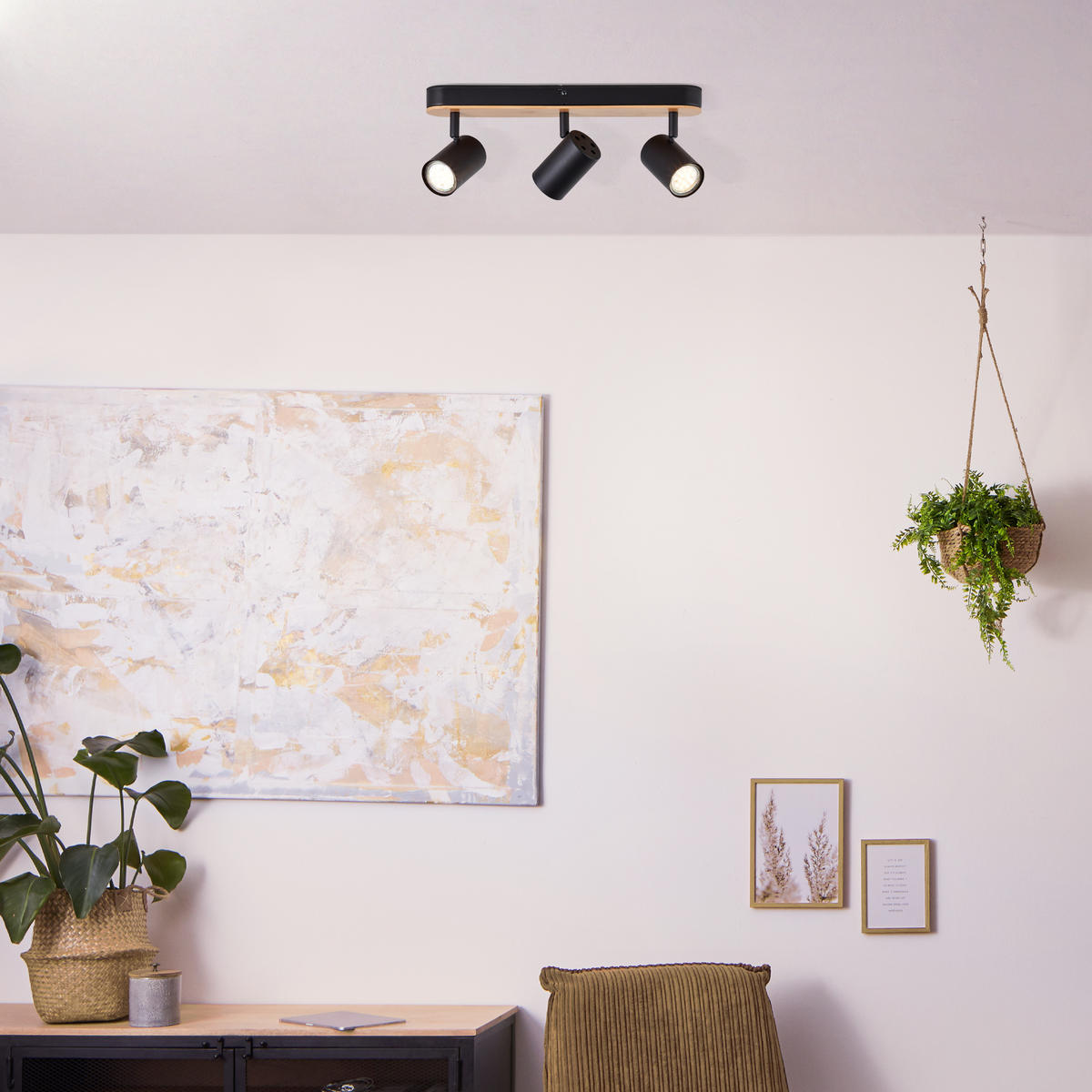 SPOTBALKEN Niels 99831/76 - Schwarz, Metall (5.5/40.5/14.5cm) - Brilliant