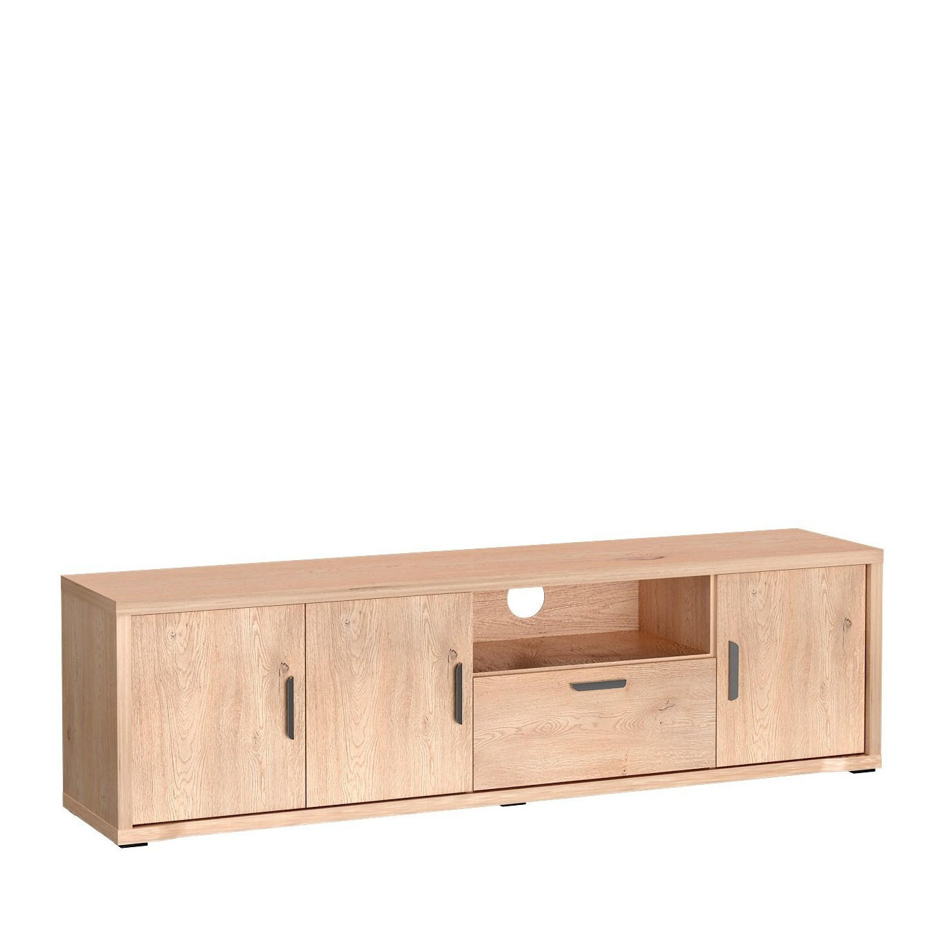 Masseno Lowboard Eiche 190x52.5x40.5 cm