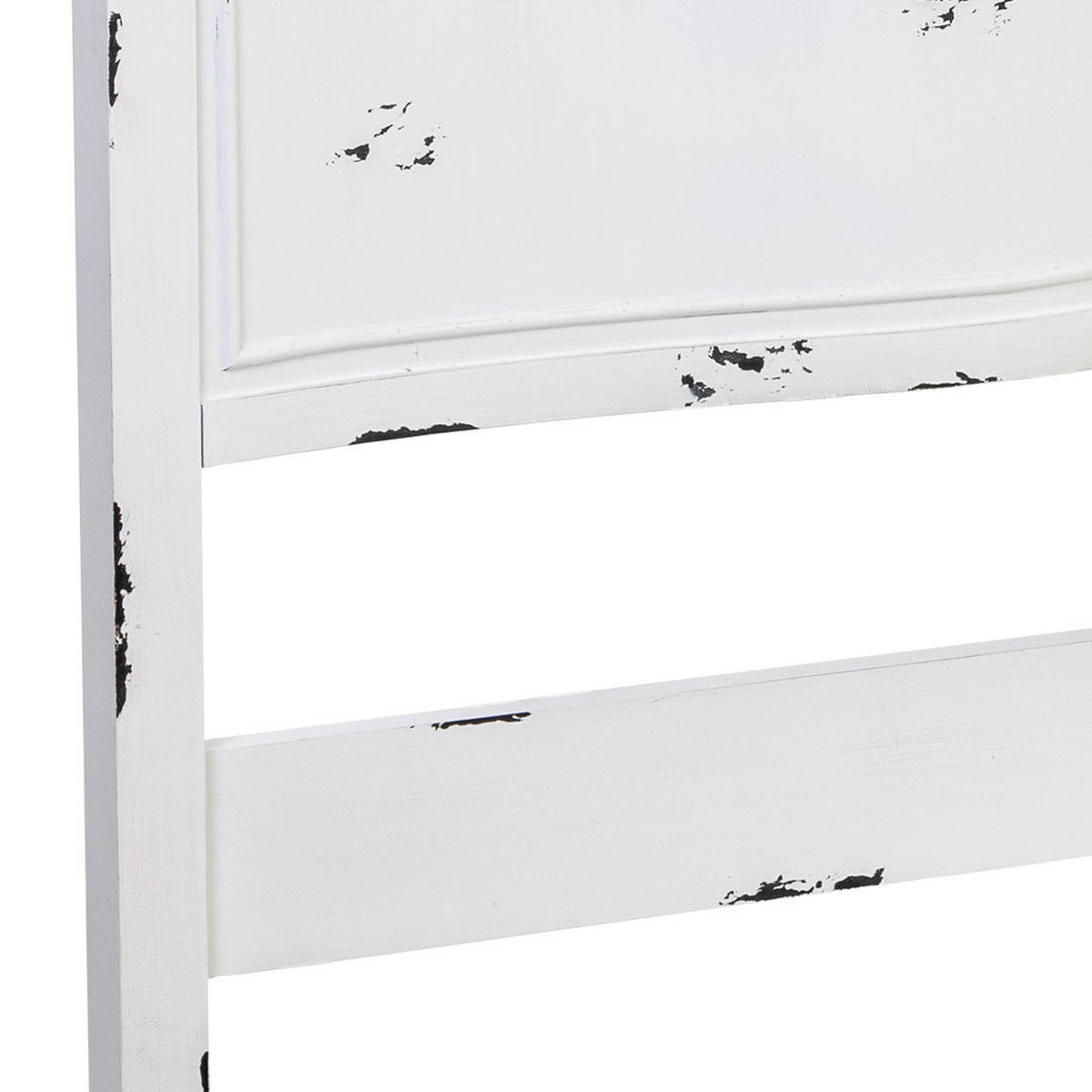 KOPFTEIL aus Holz, grau, 150x6x130cm - Weiß, Holz (150/130/6cm) - Wanderlust