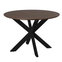 ESSTISCH Madison Schwarz 110/110/76 cm - Schwarz, Holz (110/110/76cm) - Starfurn