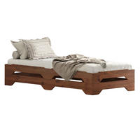 STAPELBETT RONNY 90X200 CM - Kastanienfarben, Holz (90/200cm) - IDIMEX